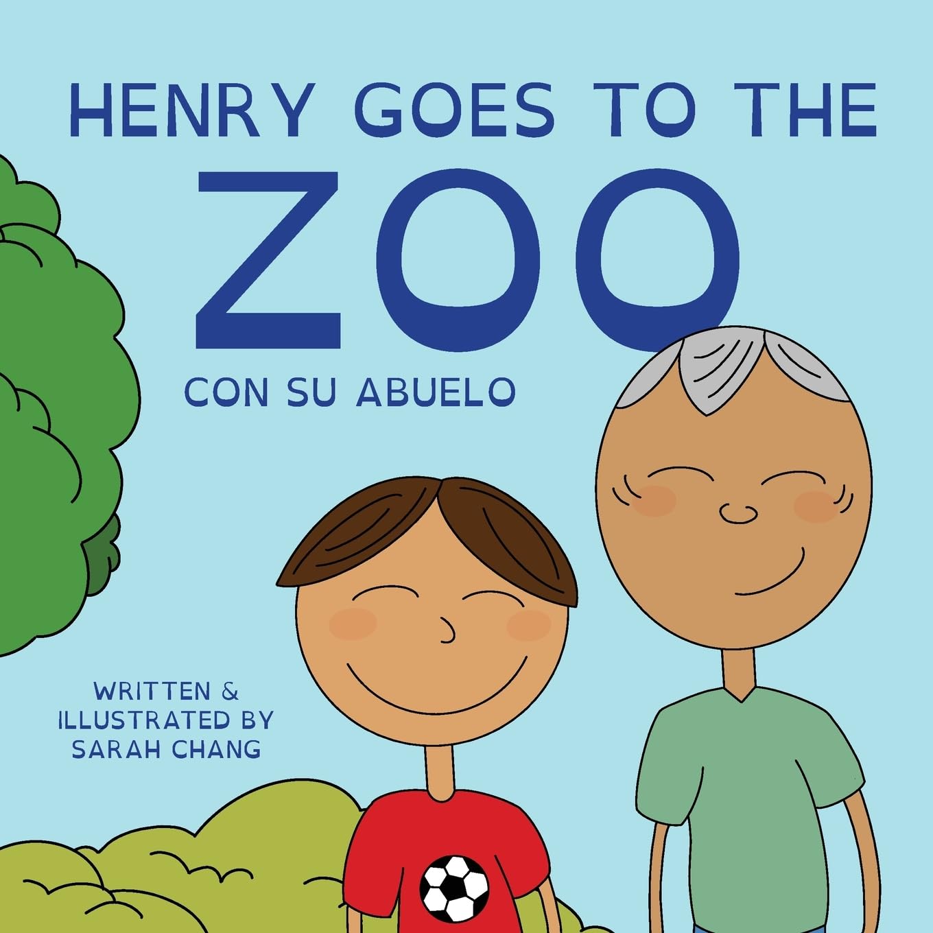 Henry Goes to the Zoo con su Abuelo book cover